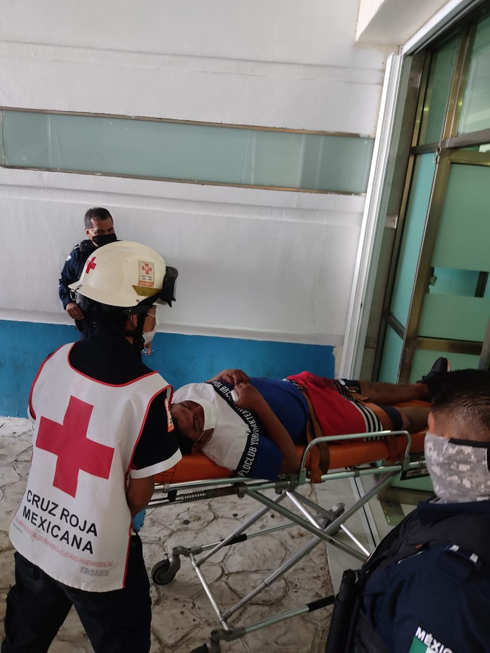 Uno de los baleados llegó al hospital
