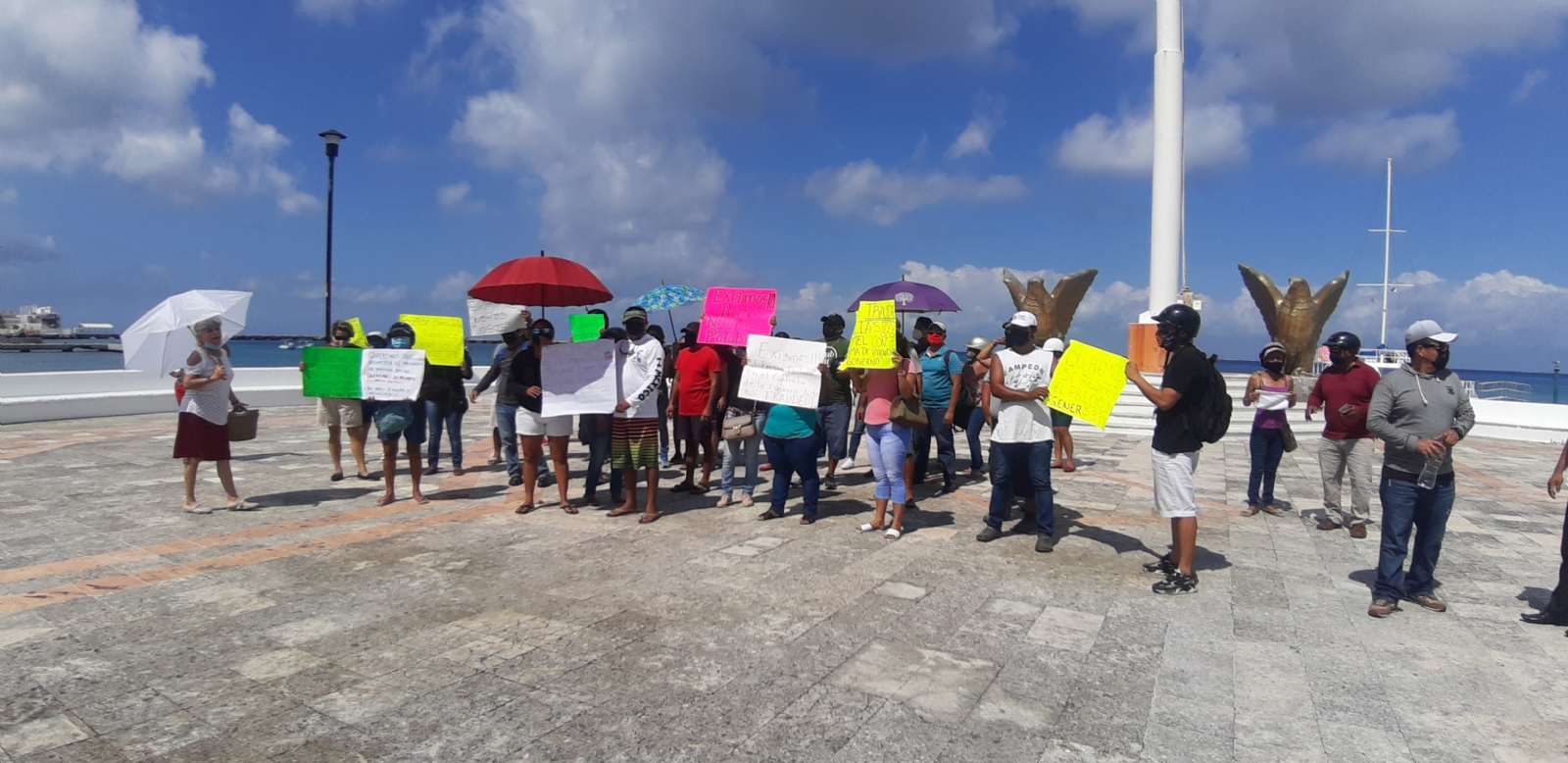 Se dijeron robados y exigen sus viviendas