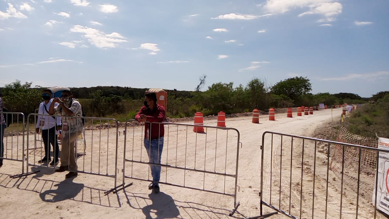El Tramo 2 abarca desde Escárcega a Calkiní sumando 235 kilómetros