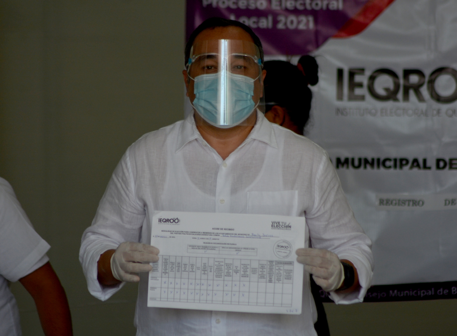 Uno de los registrados: Jorge Rodríguez Méndez