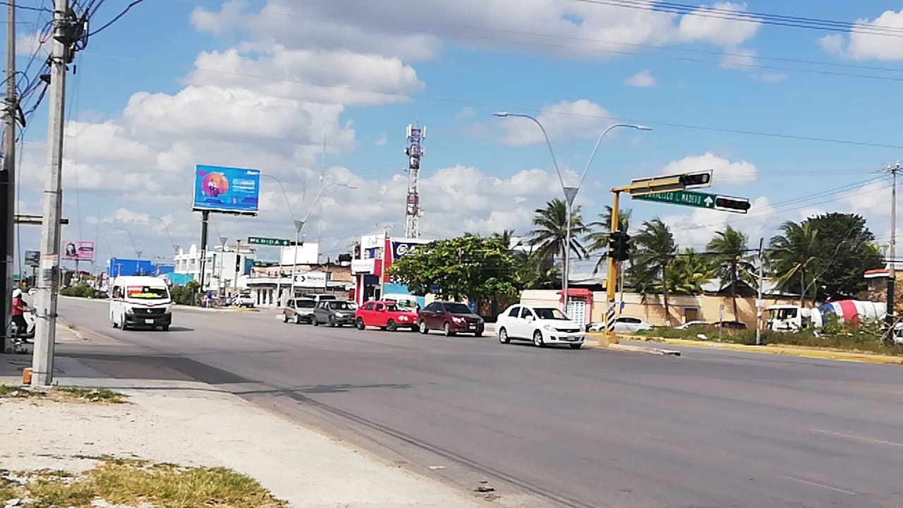 Las avenidas lucen así este lunes Las avenidas lucen así este lunes
