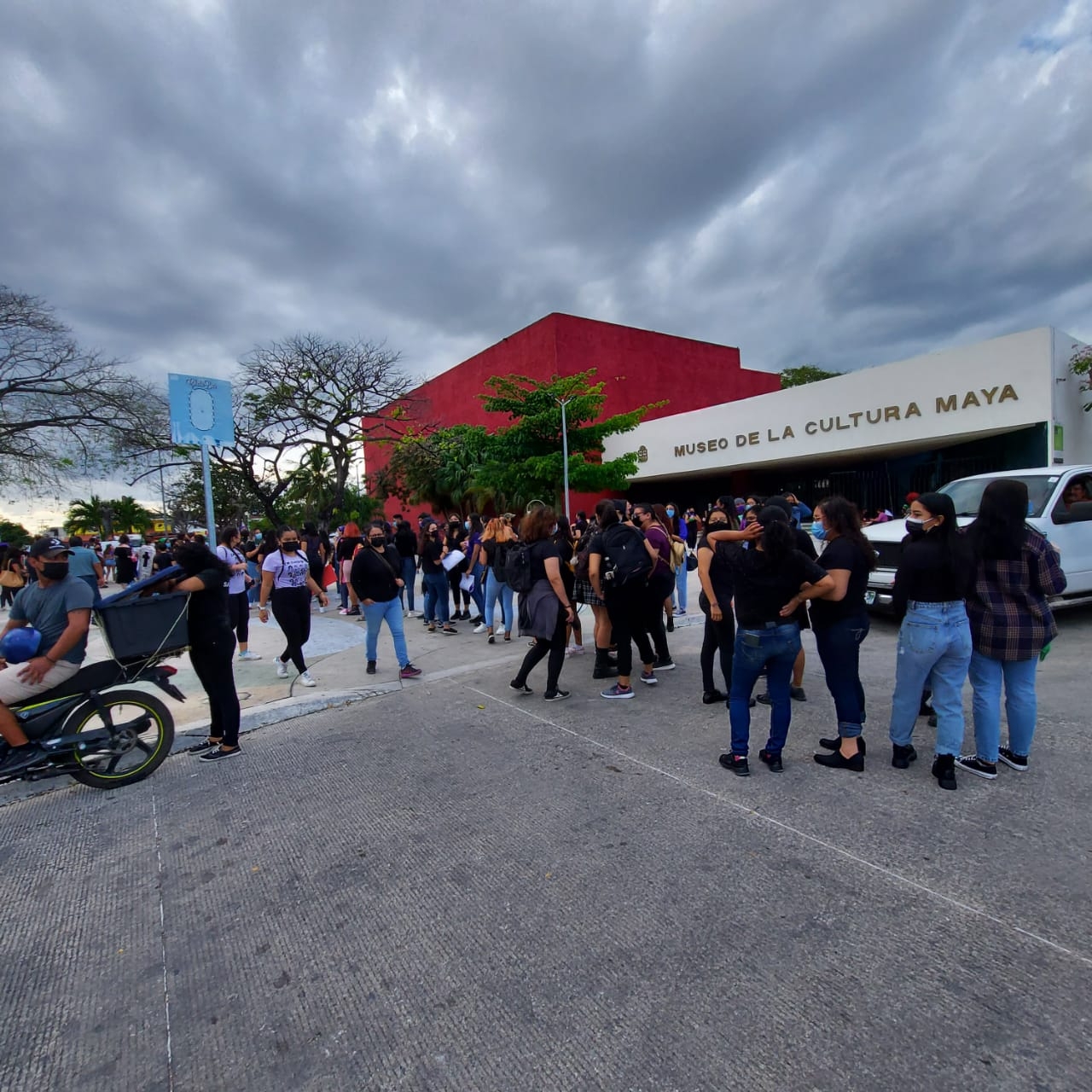 Los colectivos se reunieron en el Museo de la Cultura Maya de la ciudad de Chetumal