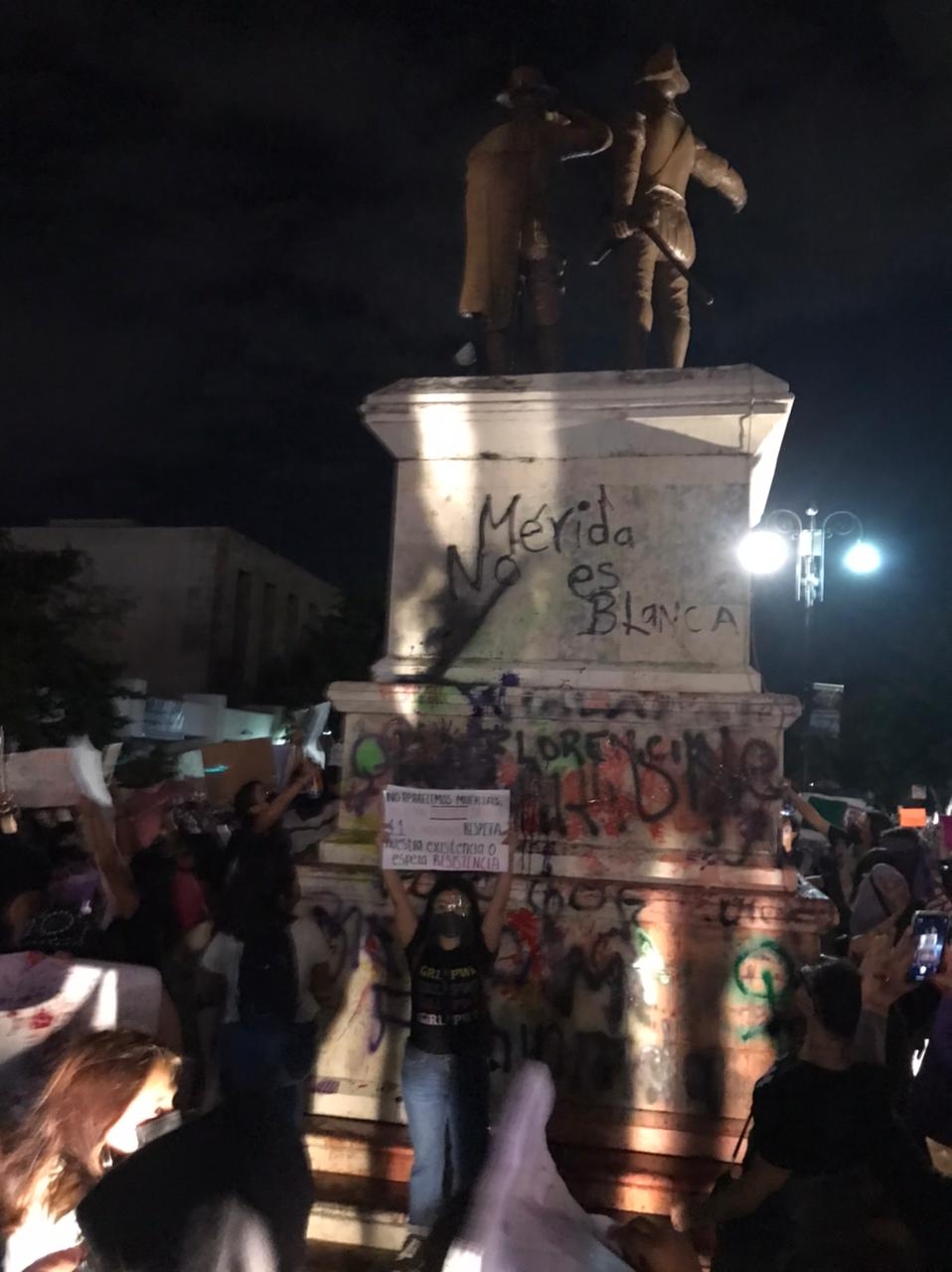 "Fuimos todas", exclamaron las manifestantes