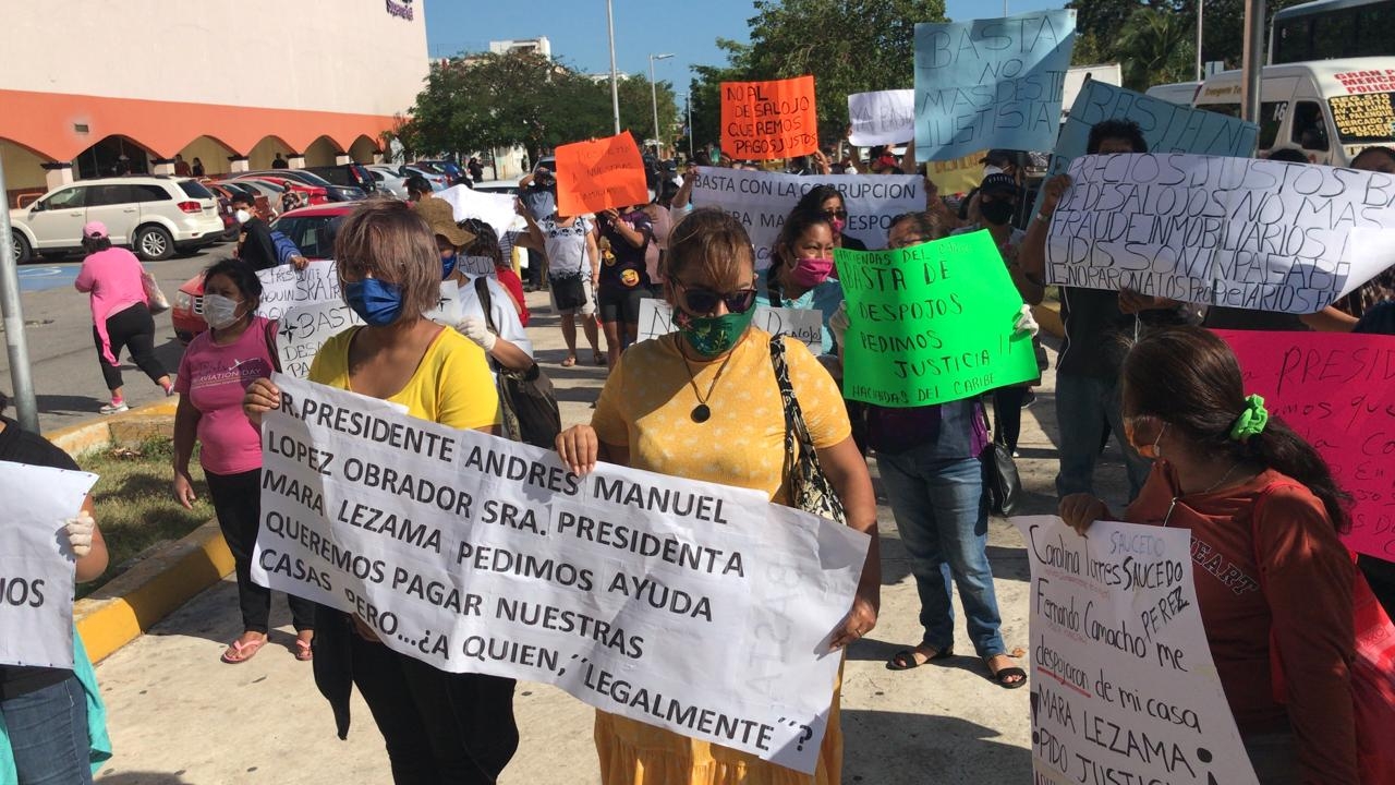 Los afectado piden al gobierno municipal la pronta resolución Los afectado piden al gobierno municipal la pronta resolución