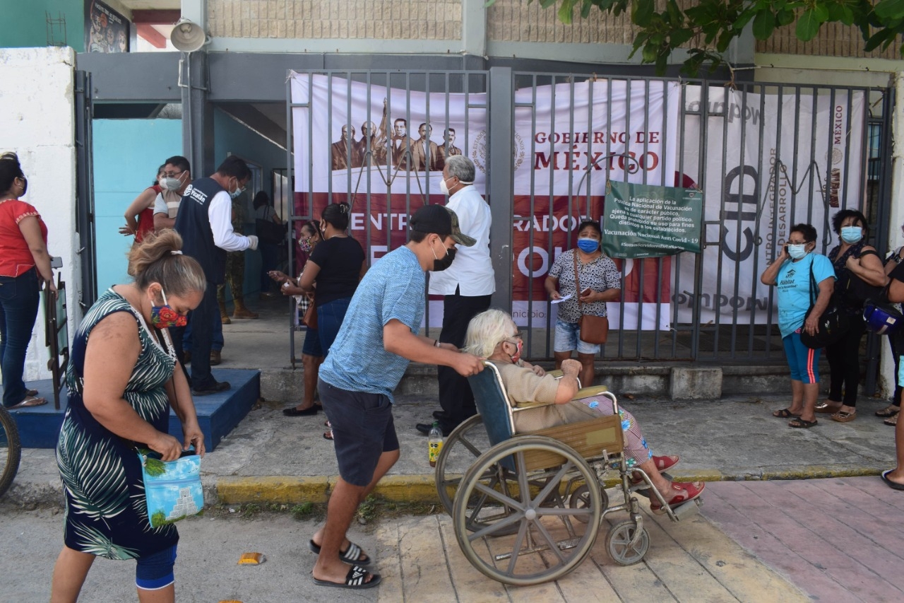 En la vacunación se evitaron aglomeraciones