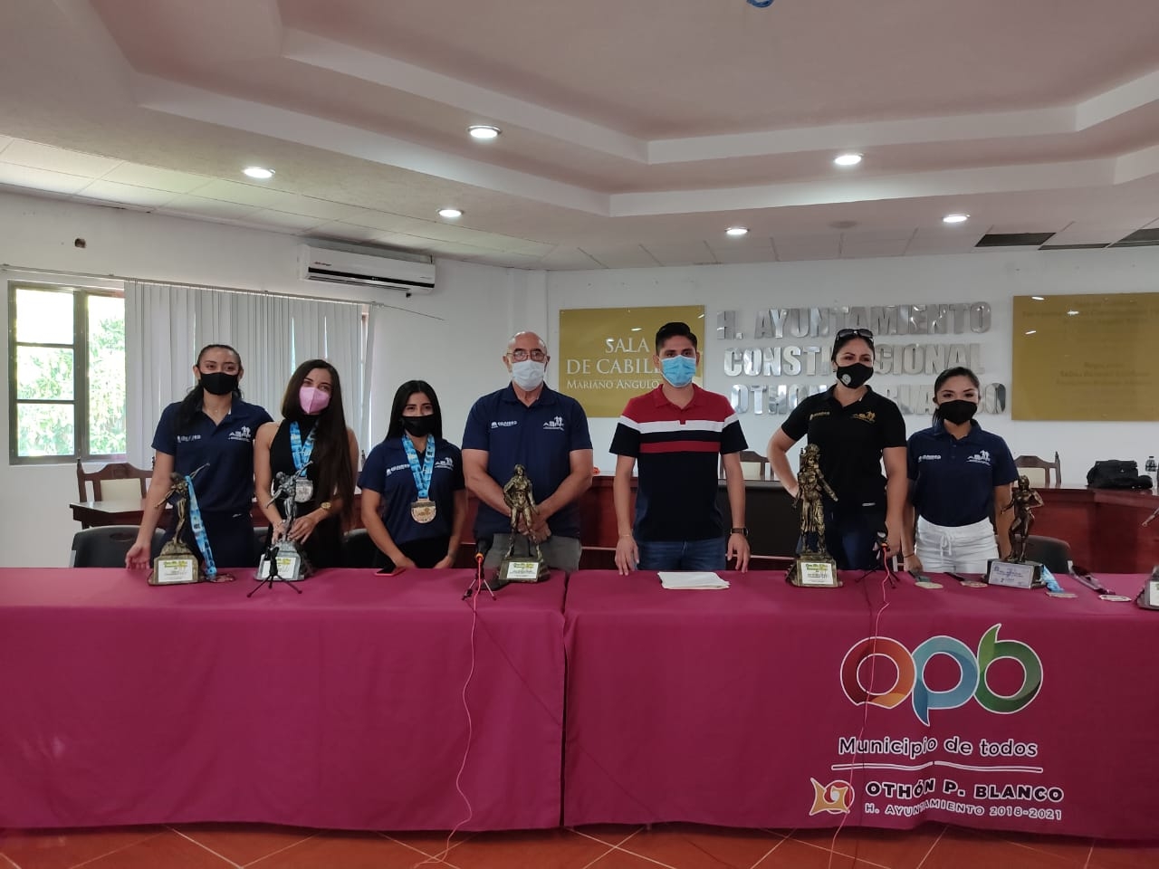 Dicha presentación se realizó en el cabildo del municipio de Othón P. Blanco