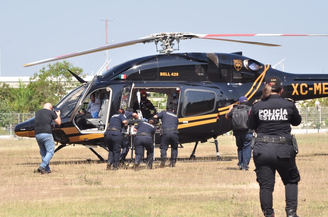 La corporación montó un dispositivo de traslado por lo cual los agentes de la SSP, detuvieron de manera momentánea el tránsito