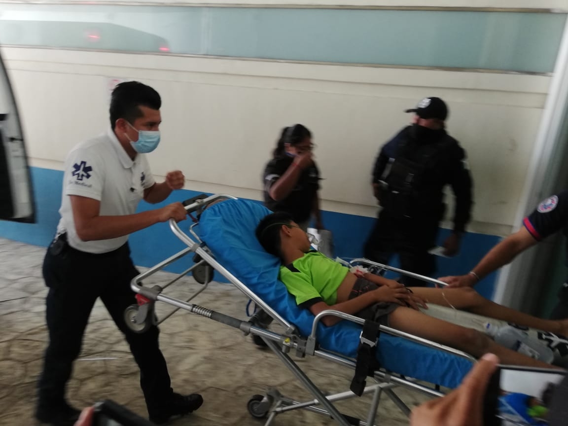 En Cancún, cinco menores han resultado heridos de bala en ataques armados del crimen organizado