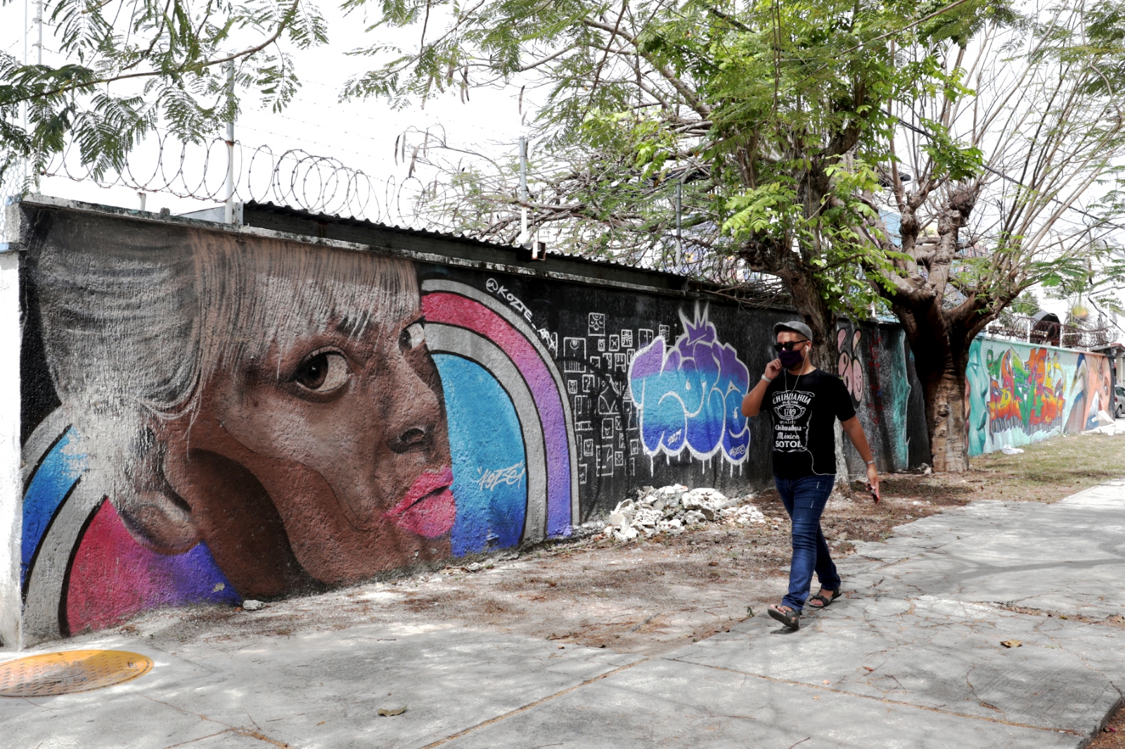 Los murales en Cancún tratan de transmitir un mensajes positivos y resaltan la identidad de Cancún Los murales en Cancún tratan de transmitir un mensajes positivos y resaltan la identidad de Cancún