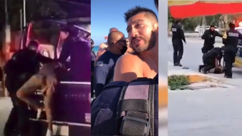 Son tres los casos de abuso policial que han sucedido en Tulum en lo que va del 2021