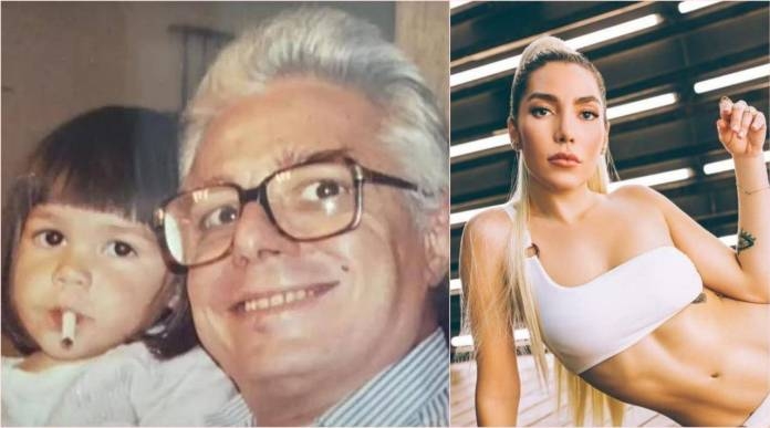 Frida Sofía publica imagen donde asegura que Enrique Guzmán la manosea