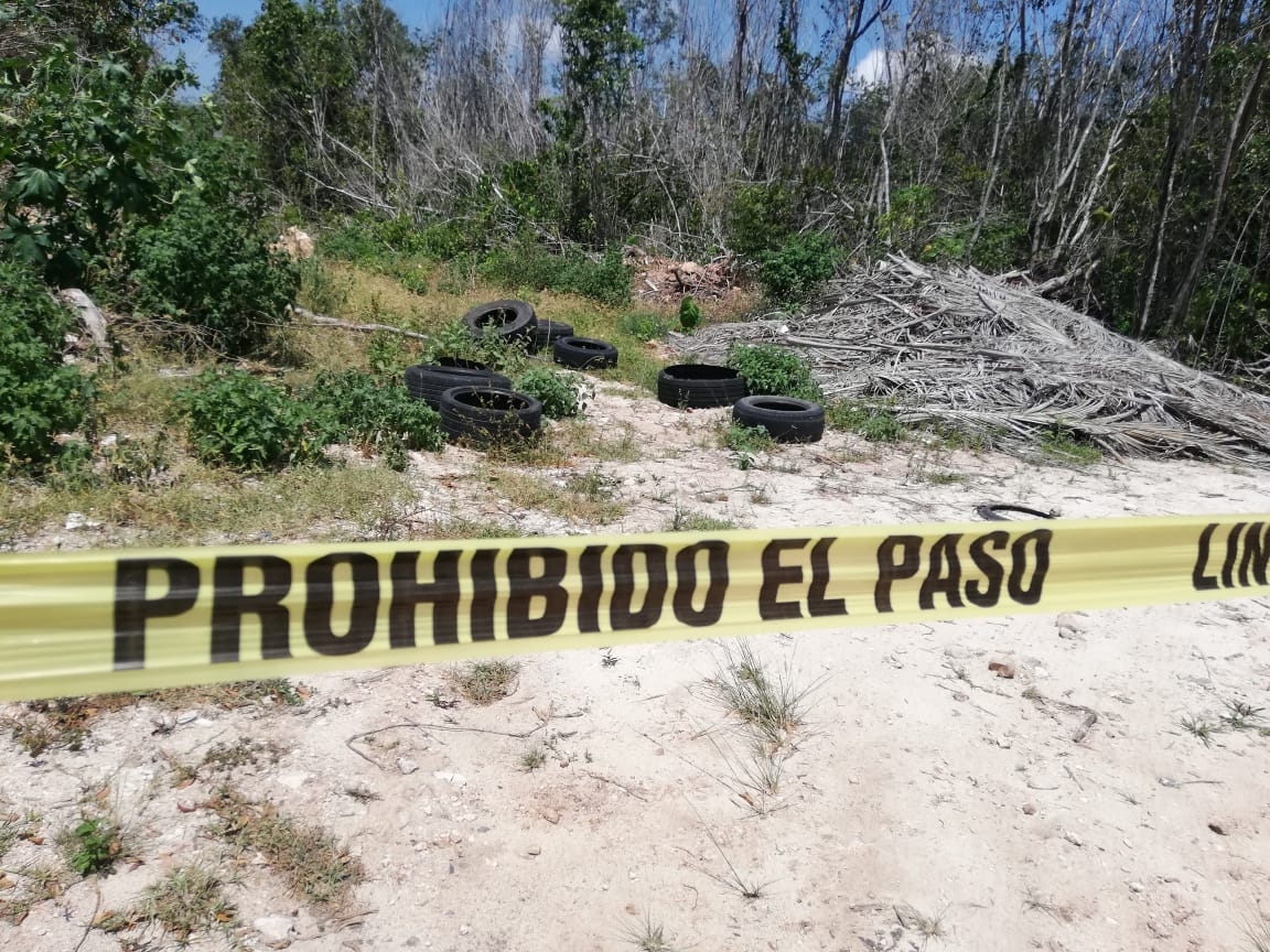 Encuentran cadáver de un hombre en la delegación Alfredo V. Bonfíl de Cancún