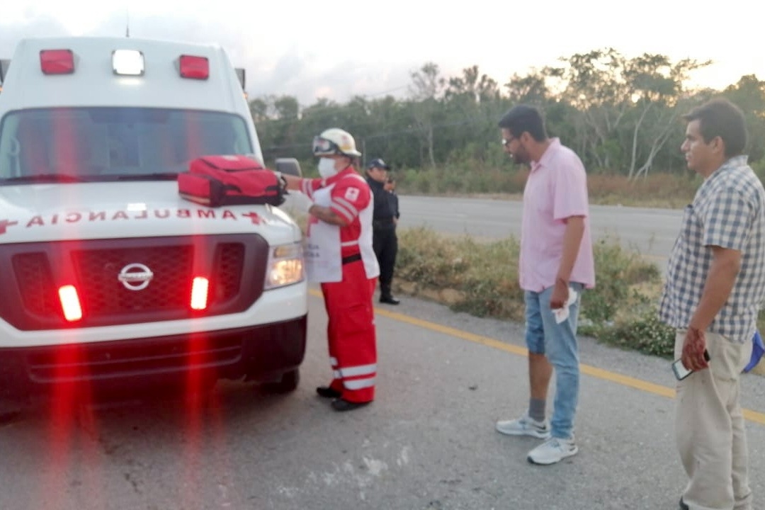 El percance fue reportado al número de emergencias 911 El percance fue reportado al número de emergencias 911