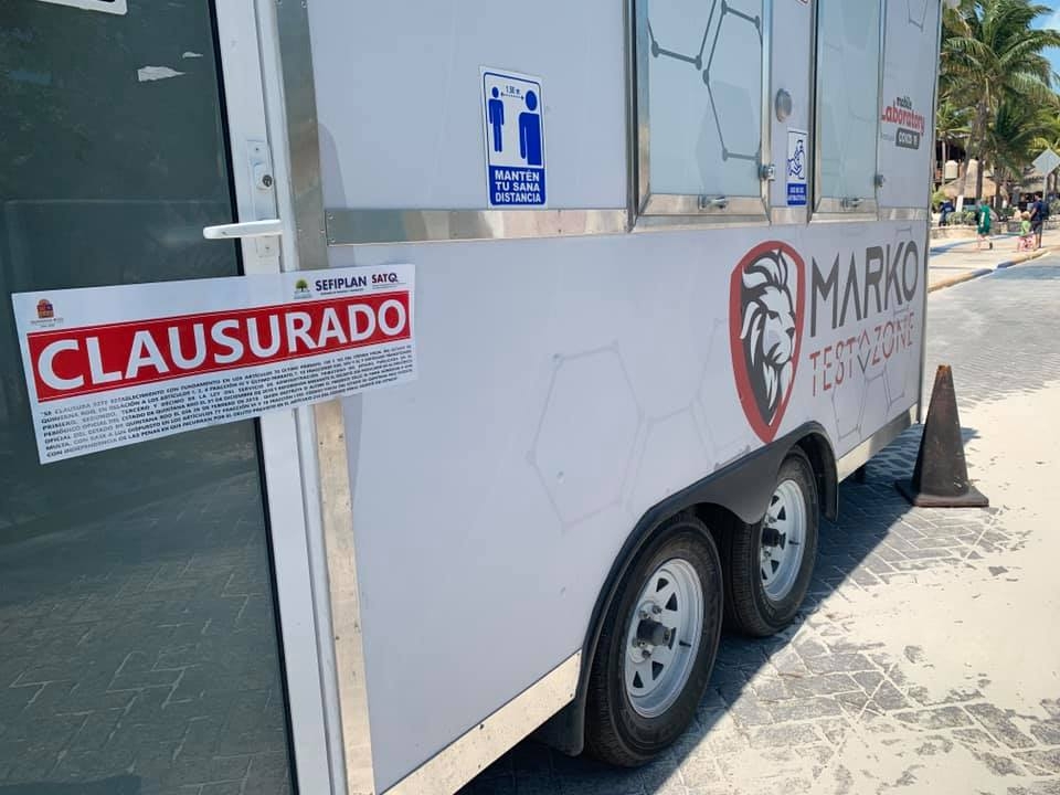 Las autoridades señalaron que los laboratorios no tenían la documentación en regla