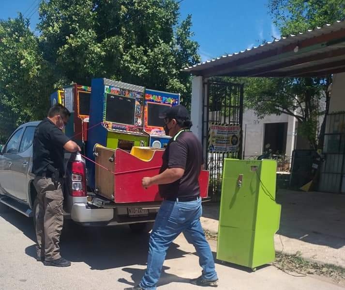 Este es el segundo decomiso de este tipo de máquinas durante el año