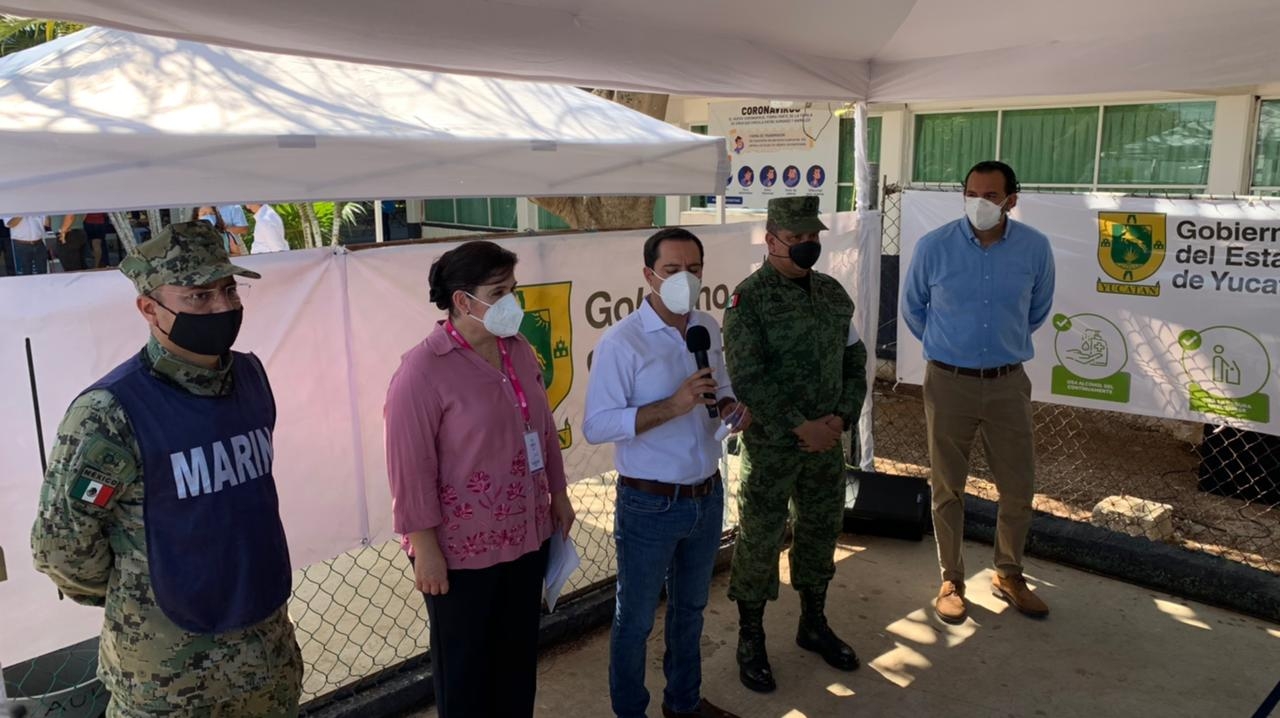 Junto con Yucatán, se vacunarán a los maestros de los estados de Querétaro, Quintana Roo, Puebla, Ciudad de México, Baja California Sur y Chihuahua