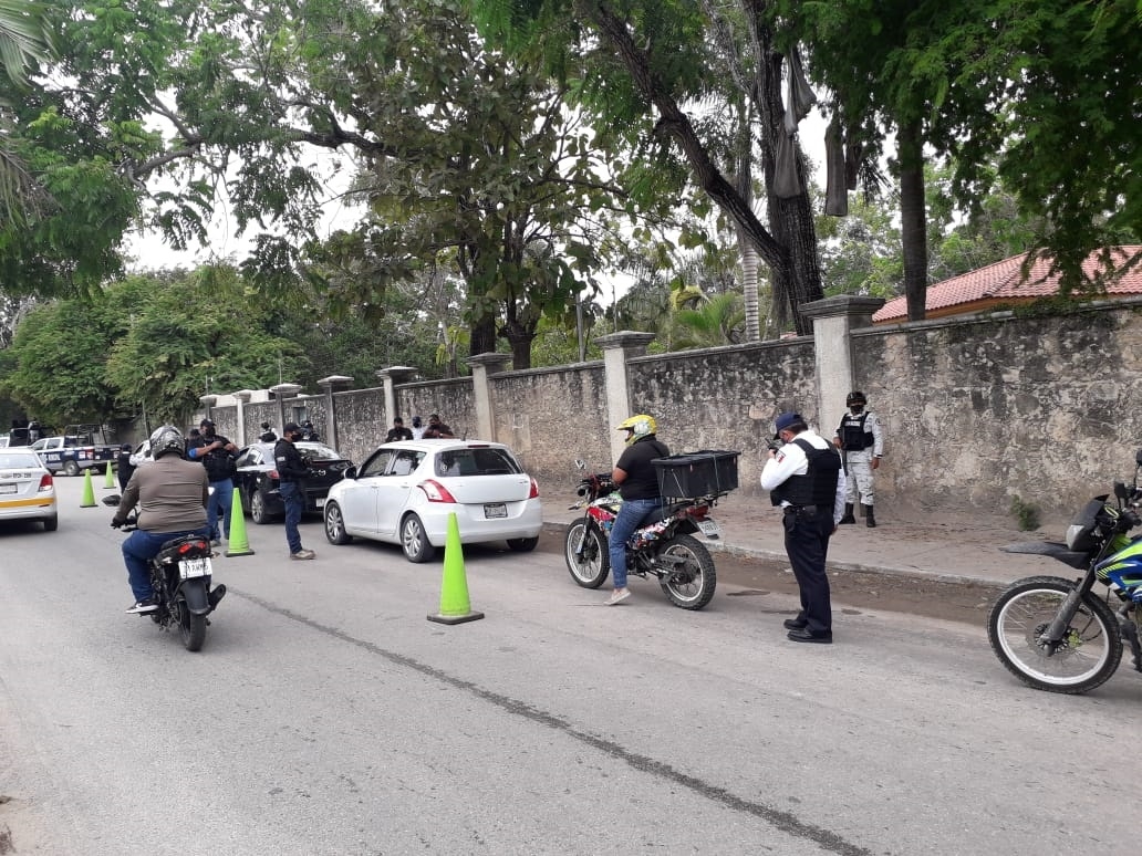 Operativos viales por parte de transito en Chetumal Operativos viales por parte de transito en Chetumal