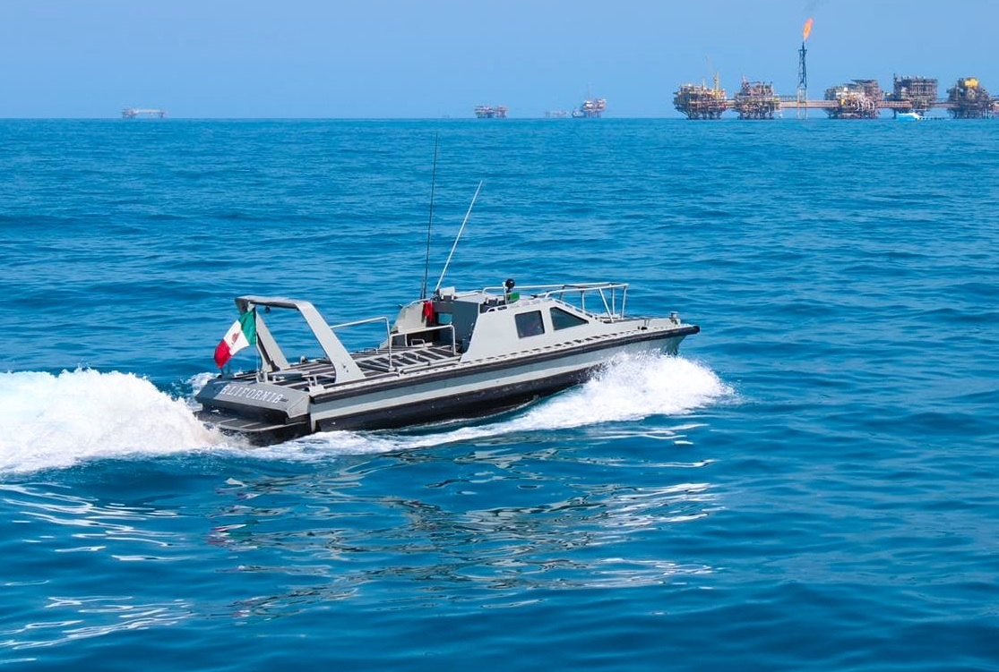 En total, la Marina ha hecho 180 inspecciones en la Sonda de Campeche, así como haber decomisado 32 artes de pesca