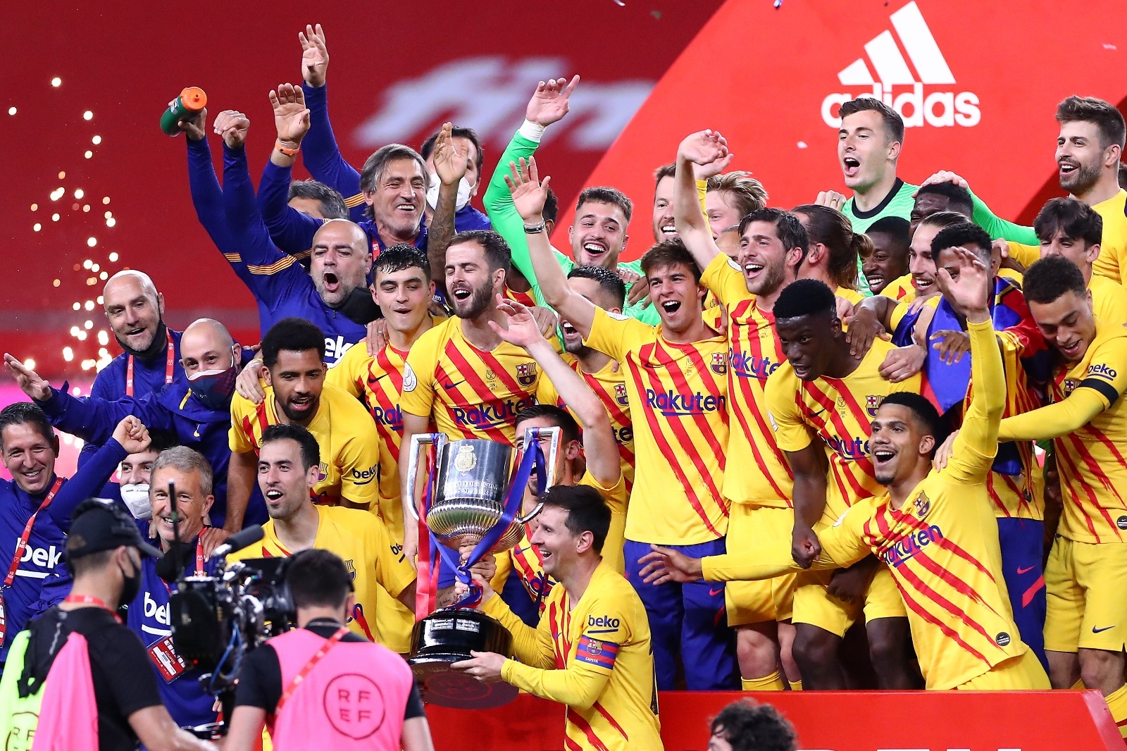 Barcelona gana su trigésimo primer título de Copa del Rey