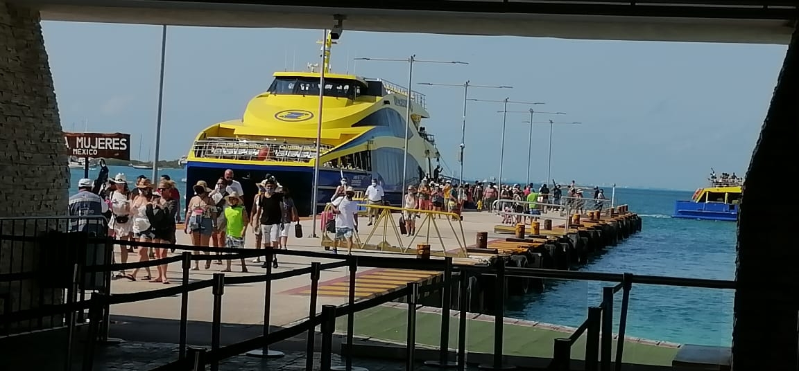Muelle de Isla Mujeres, Quintana Roo