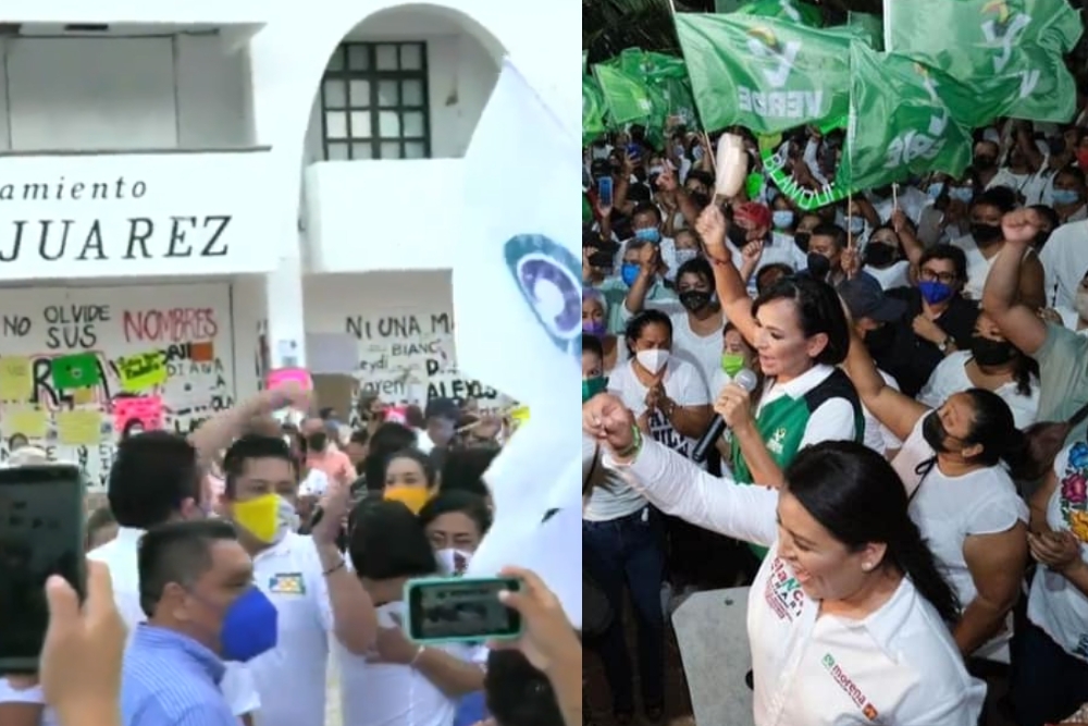 Los candidatos arriesgan a sus simpatizantes al COVID-19