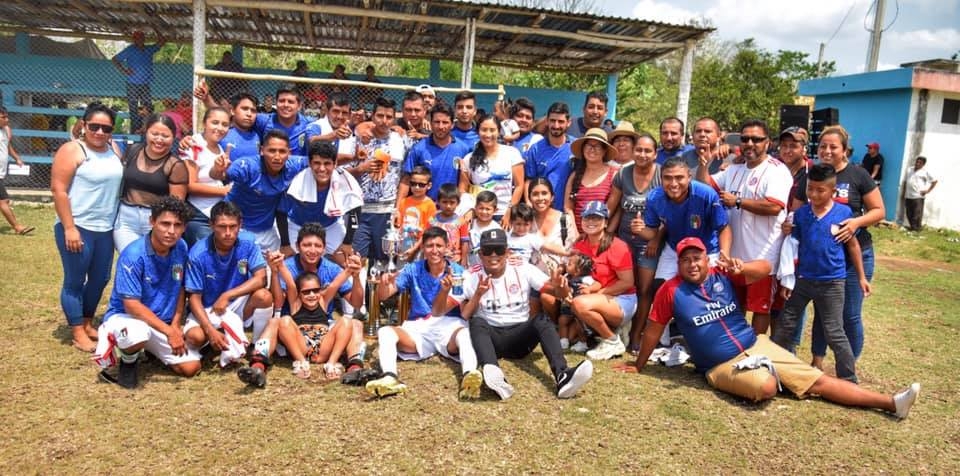 Morocoyito se consolidó como el mejor equipo de fútbol de la zona rural de Bacalar