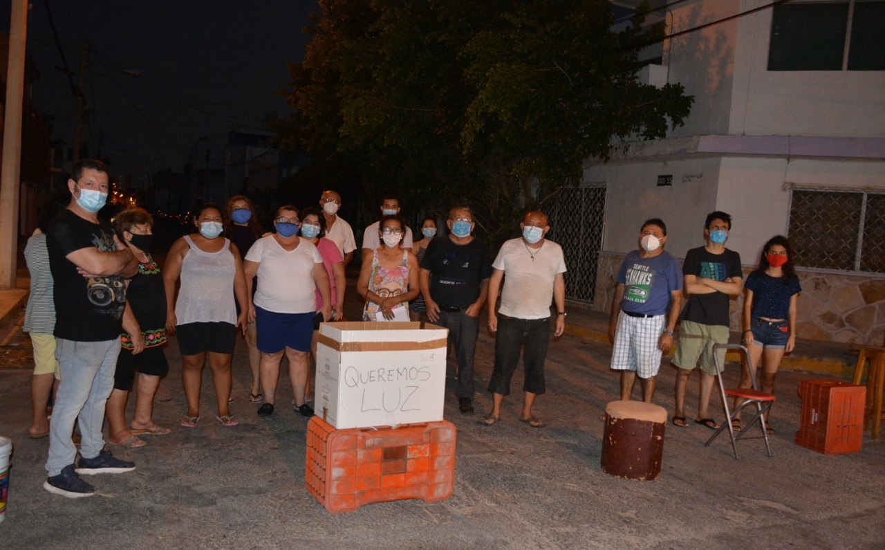 Los vecinos se quejaron porque llevan más de 24 horas sin luz