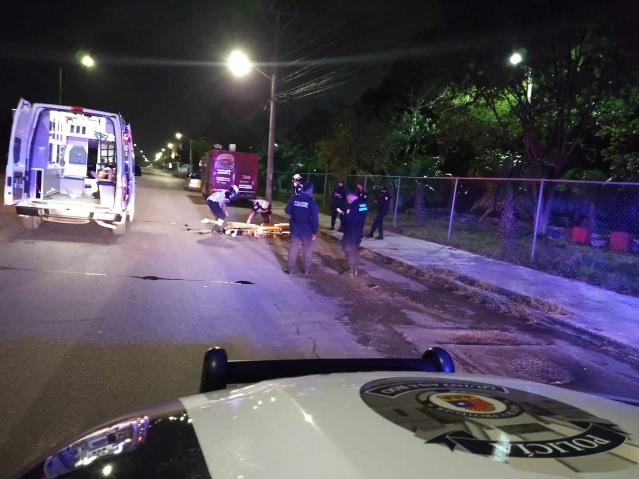Paramédicos auxiliaron a las víctimas
