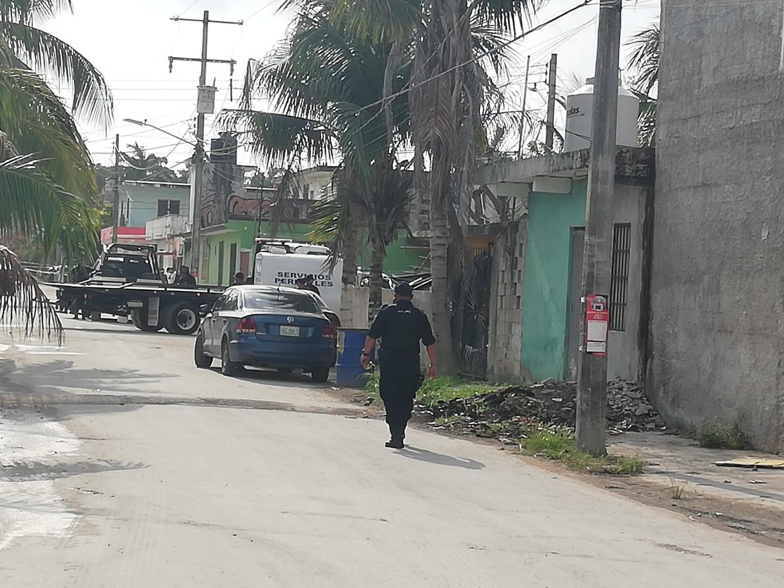 Las autoridades acordonaron la zona del hallazgo