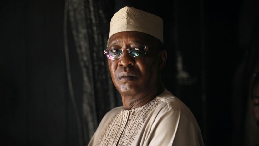 Fotografía del fallecido Idriss Déby Itno