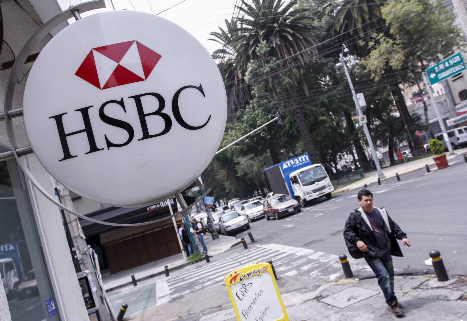 Una sucursal de HSBC