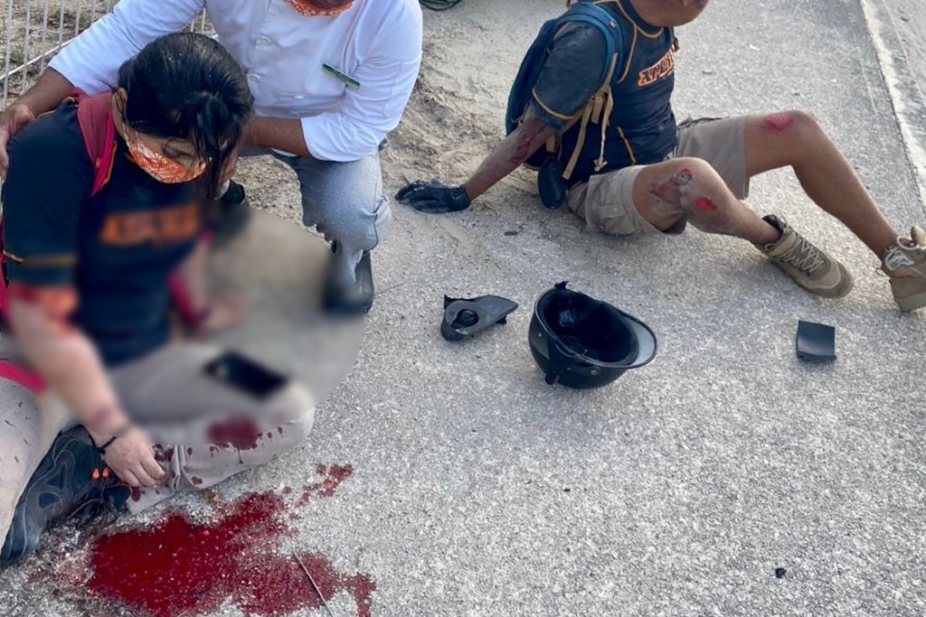 Trabajadores del grupo Xcaret