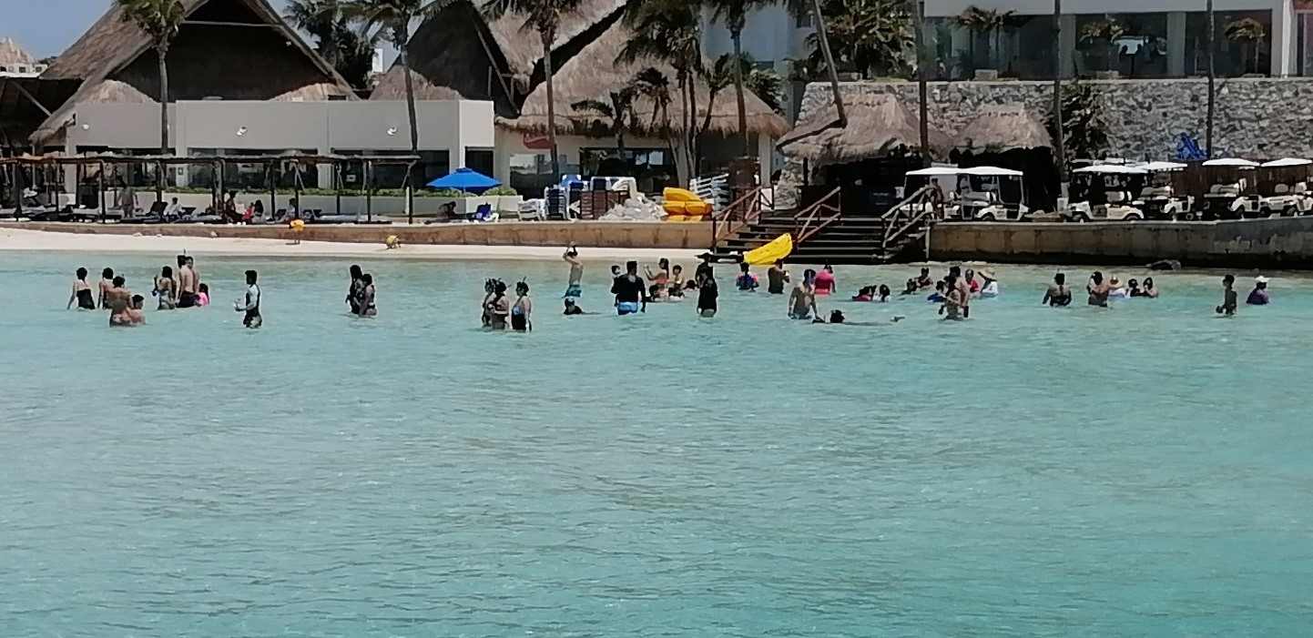 Parque marino 'El Rito' presenta sobrecarga de turismo en Isla Mujeres