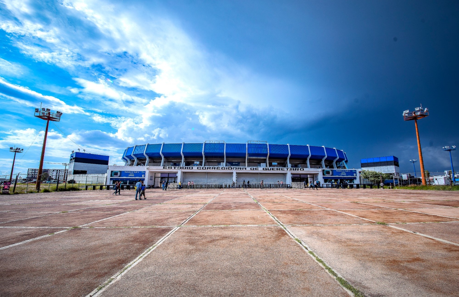 El Estadio Corregidora se encuentra suspendido luego de los hechos delictivos