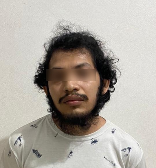 El detenido será turnado a las autoridades correspondientes