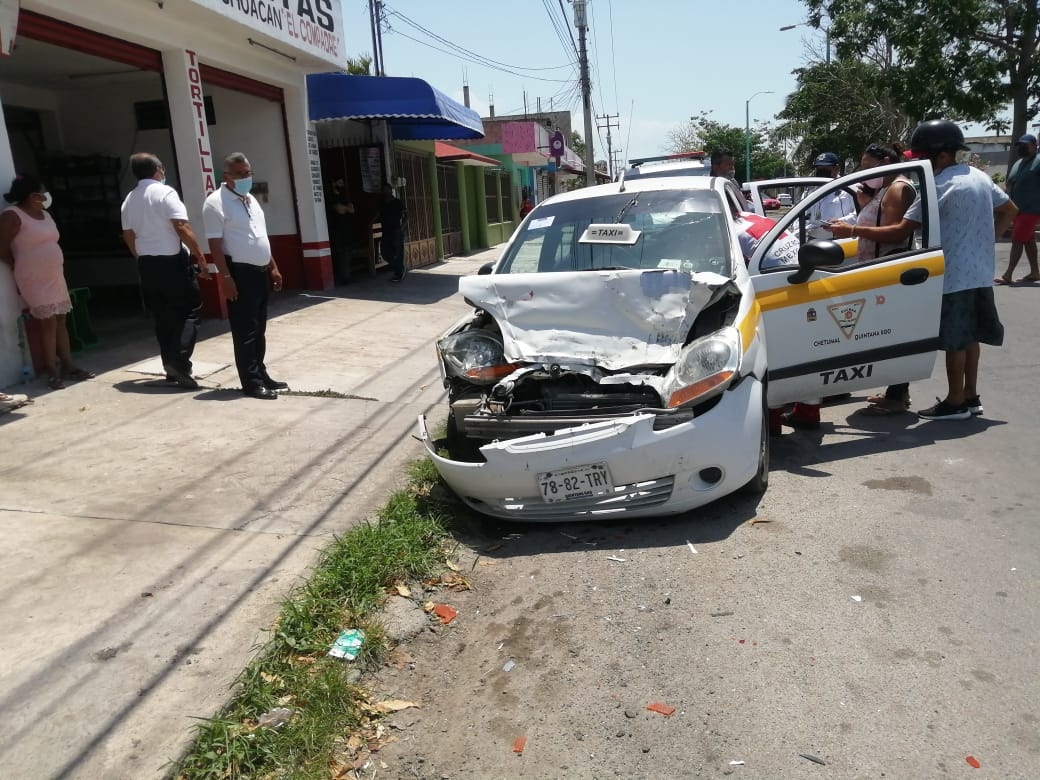 Los implicados pudieron llegar a un arreglo en el lugar de los hechos Los implicados pudieron llegar a un arreglo en el lugar de los hechos