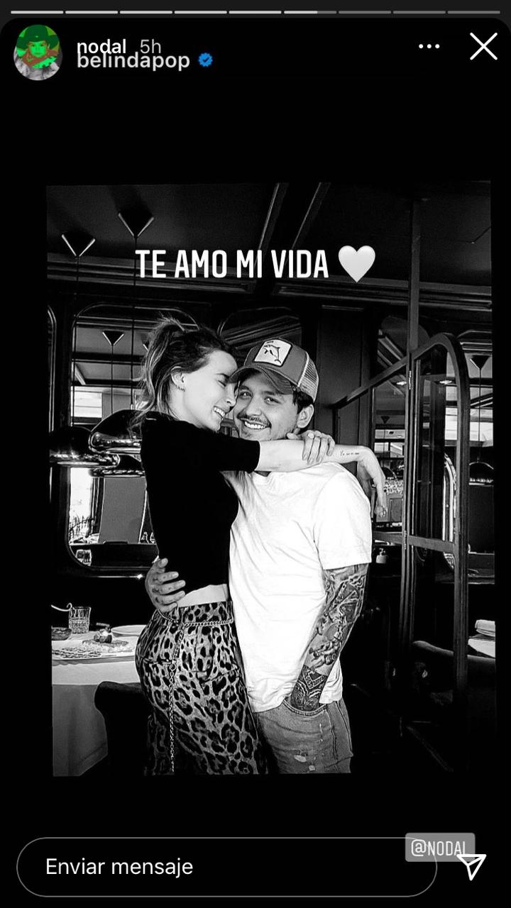 La noche de ayer, Christian Nodal dio a conocer el final de su relación y compromiso con Belinda