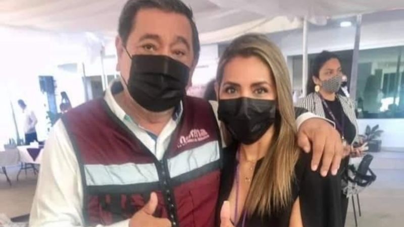 Ella es la hija de Félix Salgado Macedonio, quien podría sustituirlo como candidato