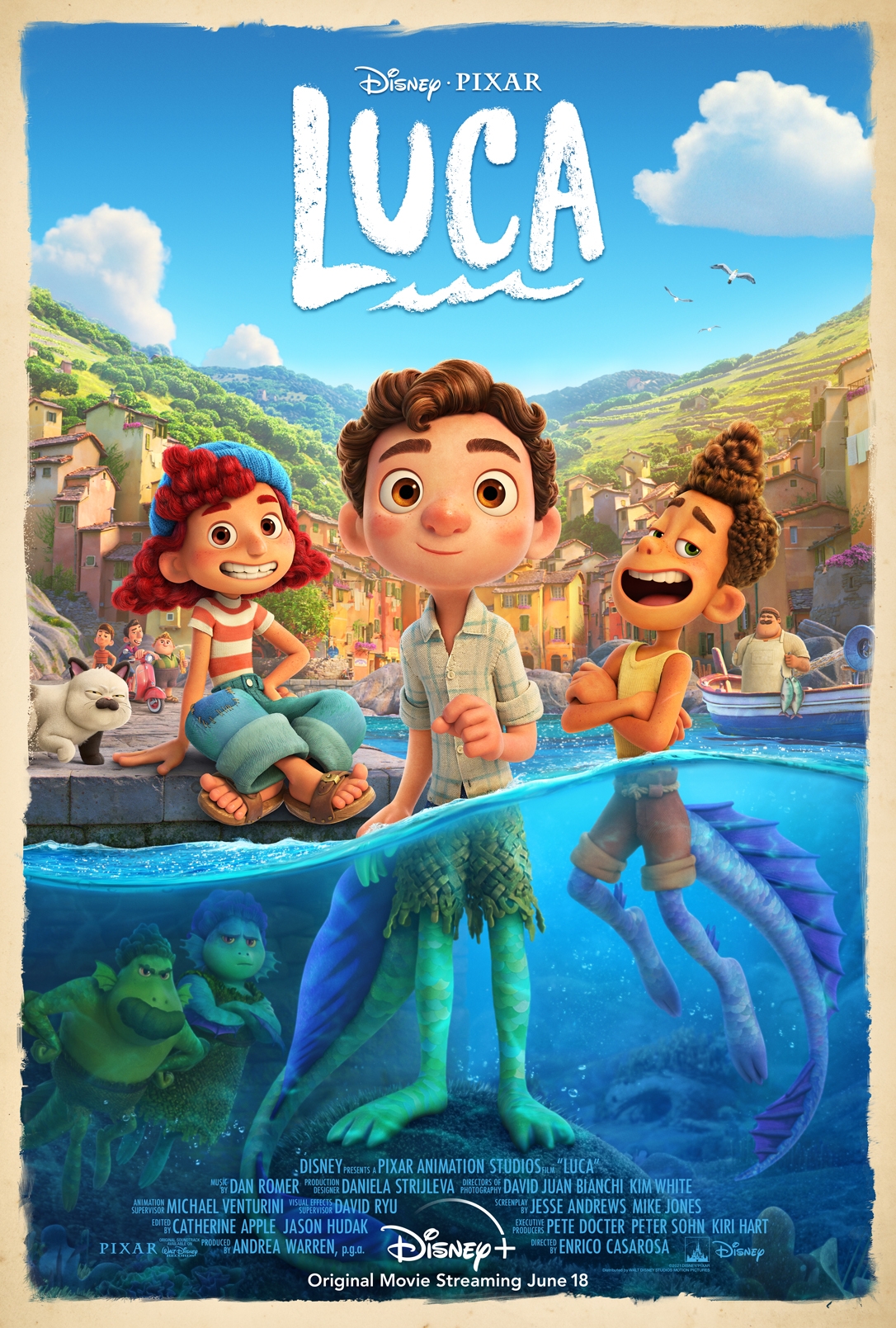 Pixar estrena próxima película 'Luca', el 18 de junio será a través de la plataforma Disney Plus Pixar estrena próxima película 'Luca', el 18 de junio será a través de la plataforma Disney Plus