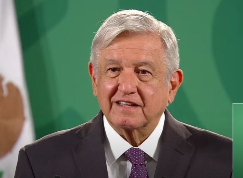 López Obrador, durante su conferencia de prensa López Obrador, durante su conferencia de prensa