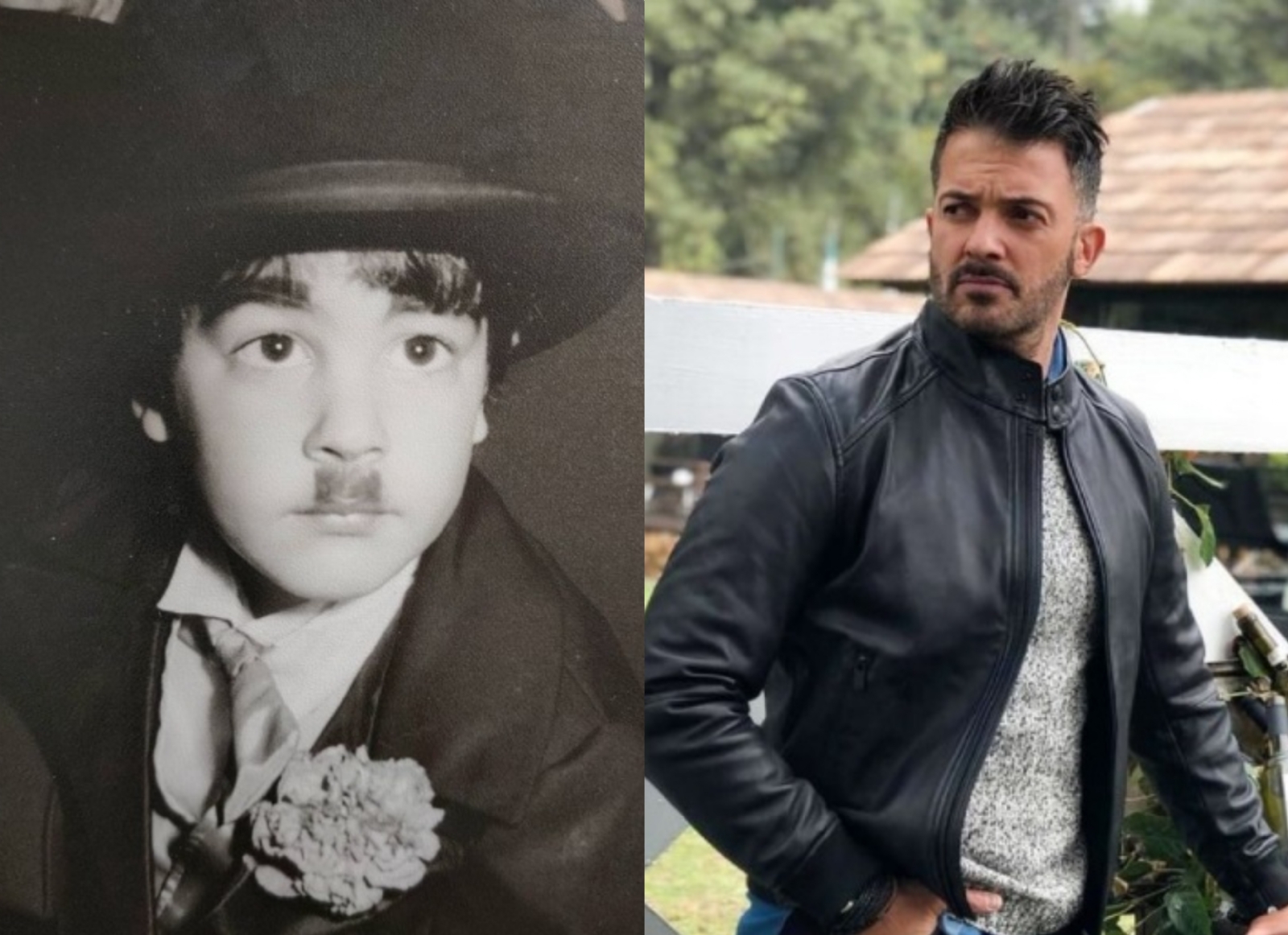A través de su cuenta de Instagram el conductor Fernando del Solar compartió cómo se veía de niño