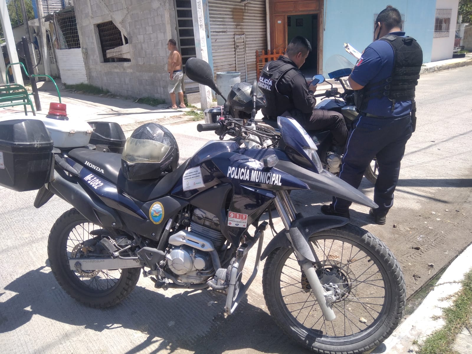Pese a solicitar la ayuda de los vecinos, el ladrón pudo esconderse en las calles aledañas de la colonia
