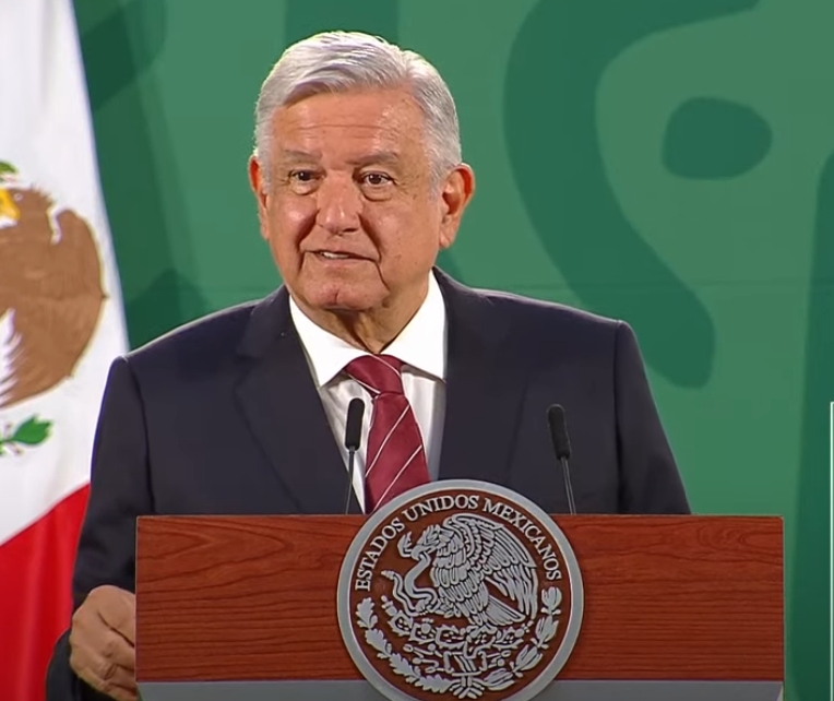 AMLO, durante su conferencia de prensa matutina
