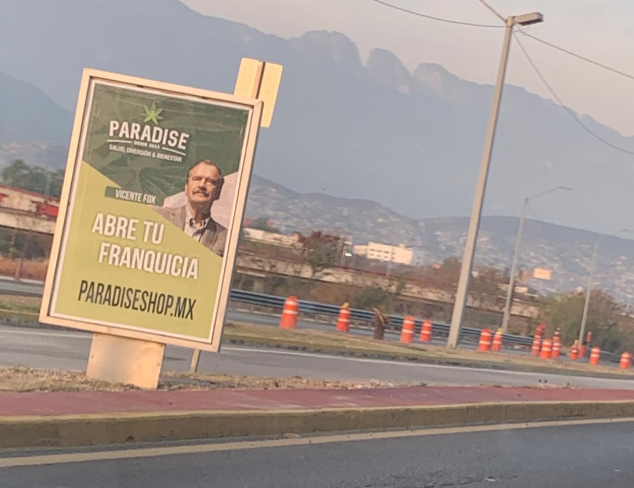 Vicente Fox y Paradise invitan Nuevo león a vender cannabis legalmente Vicente Fox y Paradise invitan Nuevo león a vender cannabis legalmente
