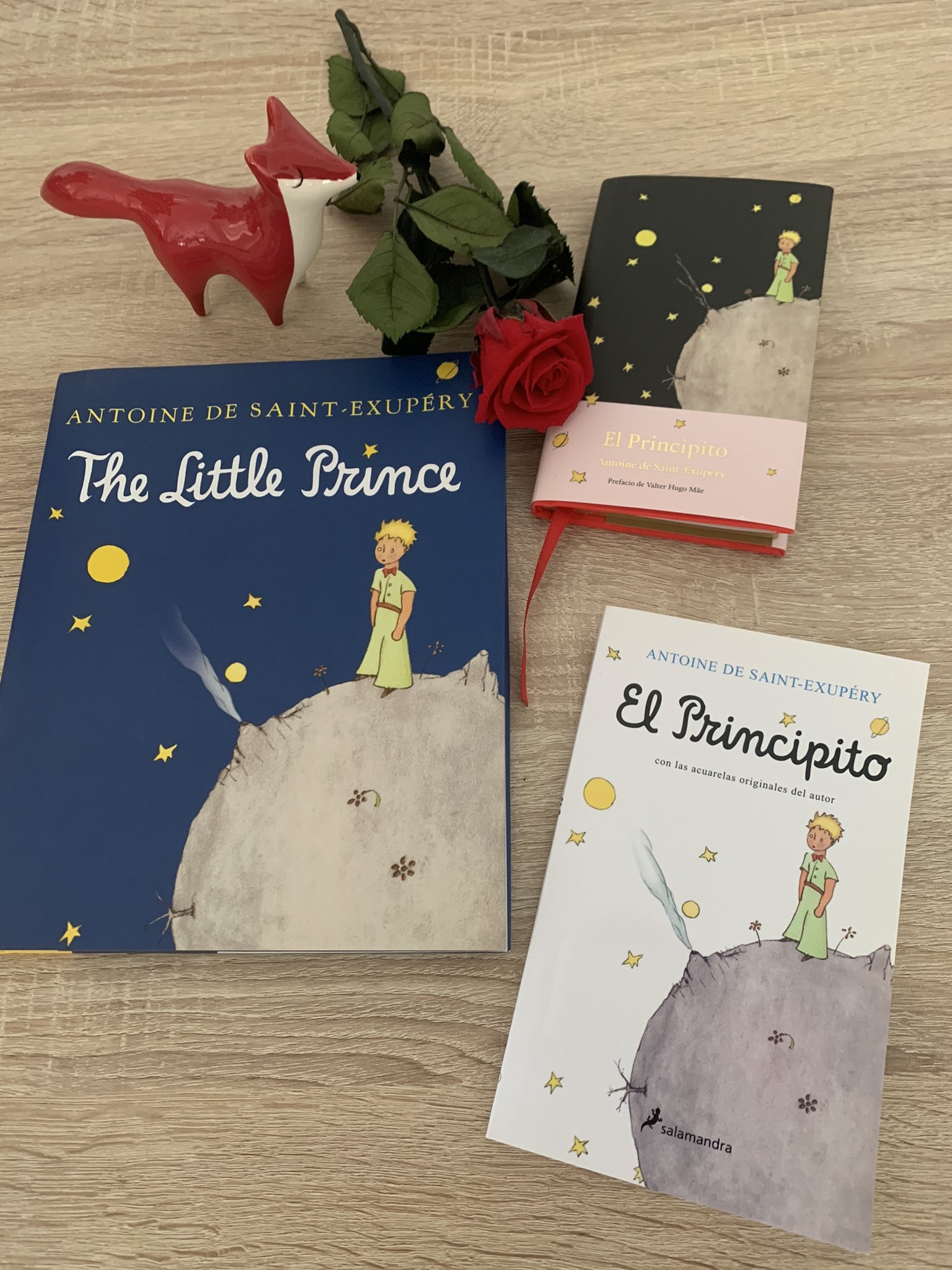 Varias versiones de El Principito Varias versiones de El Principito