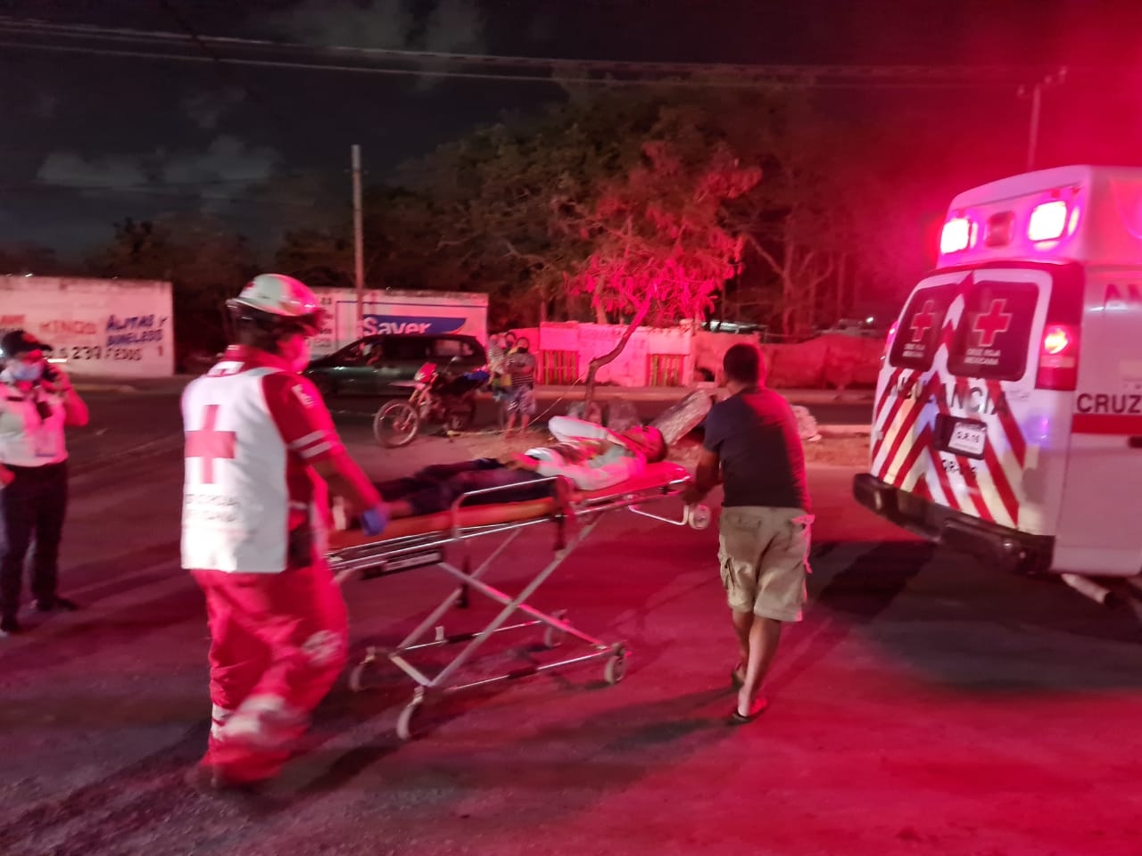 El choque ocurrió entre un motociclista y un ciclista