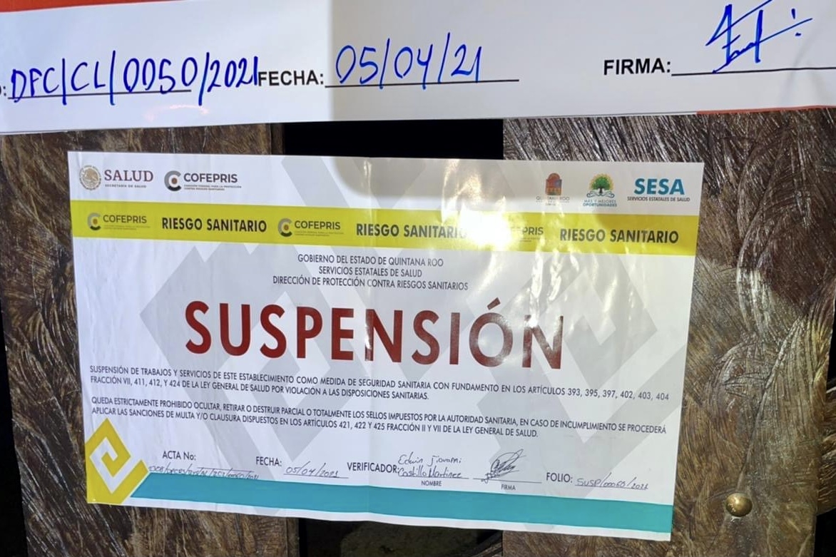 Los eventos masivos se detectaron y clausuraron