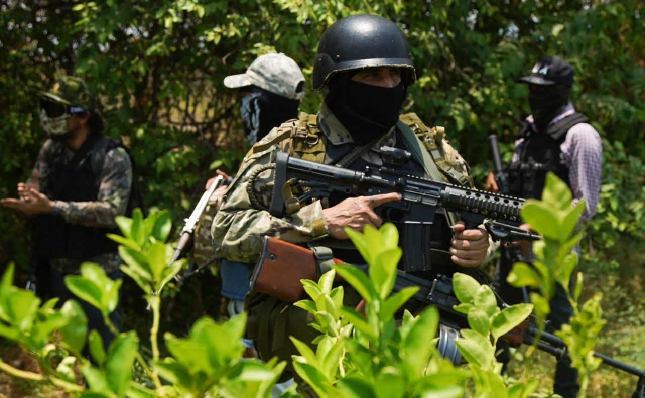 Civiles armados, presuntamente miembros del CJNG