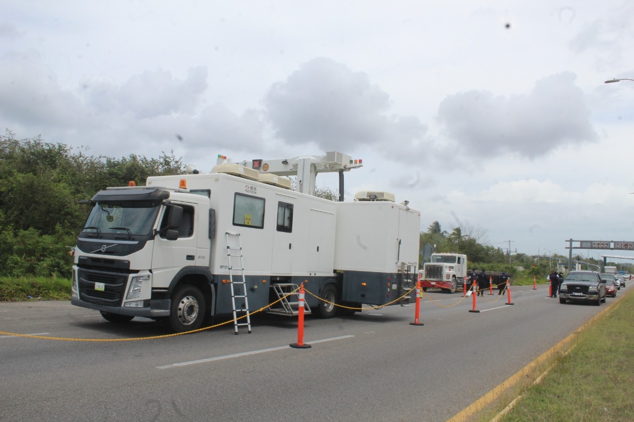 Instalan punto de revisión para detectar el tráfico de mercancía ilegal en Chetumal