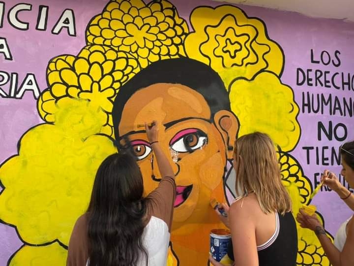 En días pasados fue vandalizado el mural En días pasados fue vandalizado el mural